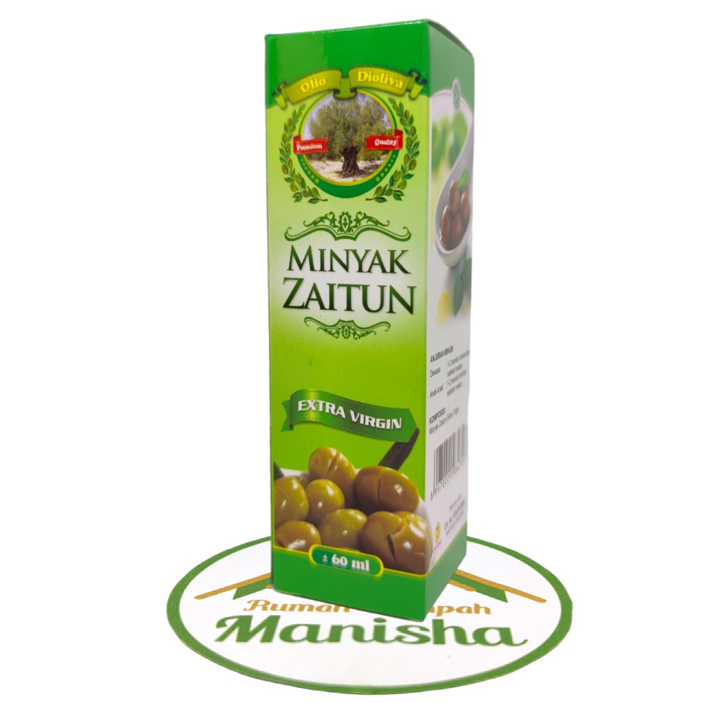 Minyak Zaitun Extra Virgin Olive Oil Al-Ghuroba 60ml