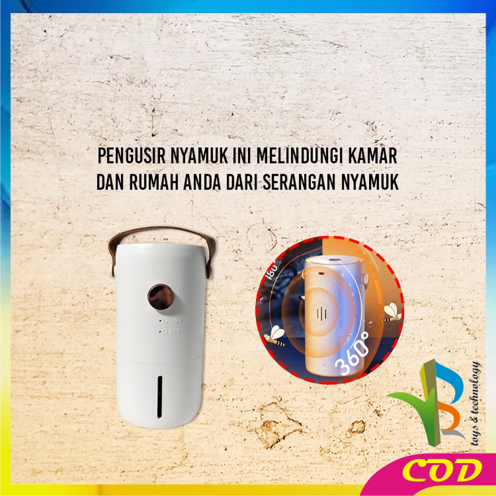 RB-C508 Pengusir Nyamuk Ultrasonik USB Charger / Pembasmi Nyamuk Elektrik Serbaguna / Mosquito Killer Portable