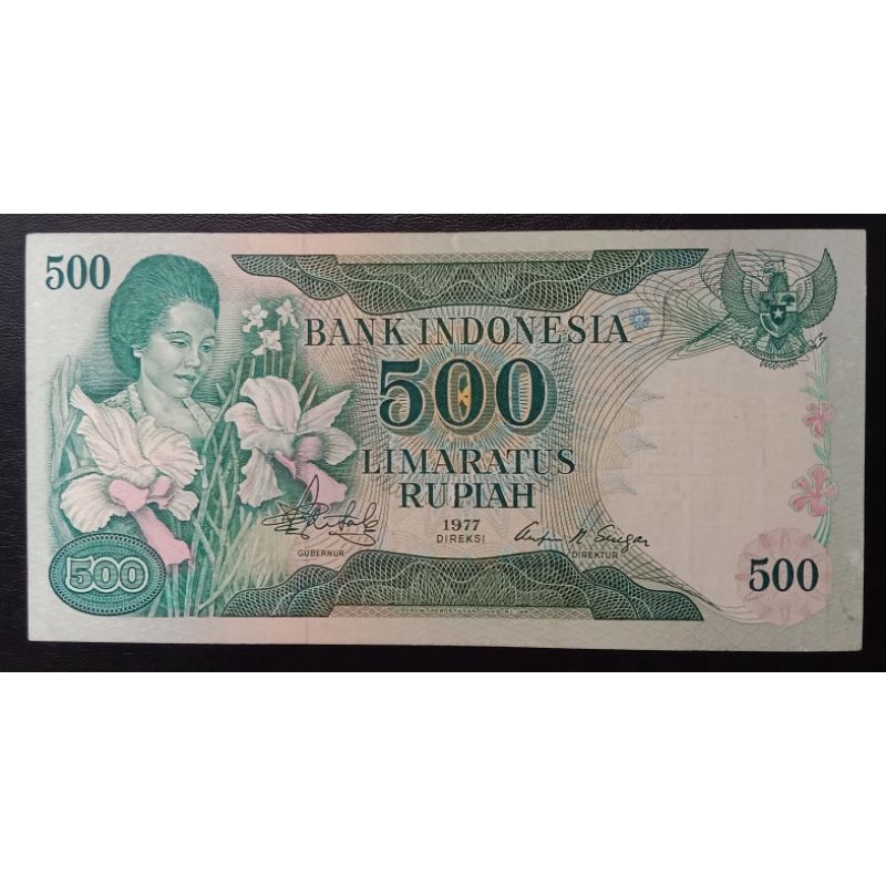 UANGKUNO 500 RUPIAH KONDE THN 1977
