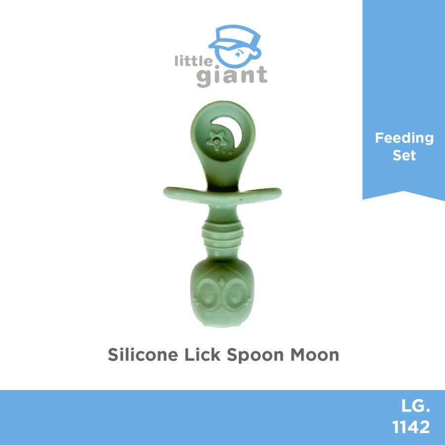 Little Giant Silicone Lick Spoon Moon