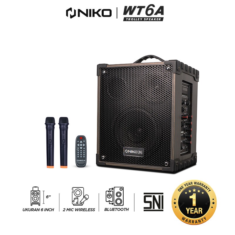 SPEAKER NIKO WT6A BLUETOOTH