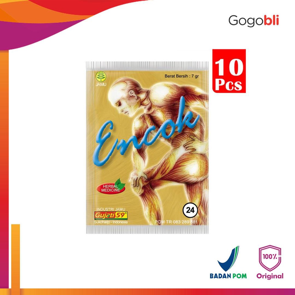 

Jamu Gujati Encok (10s @ 7gr)