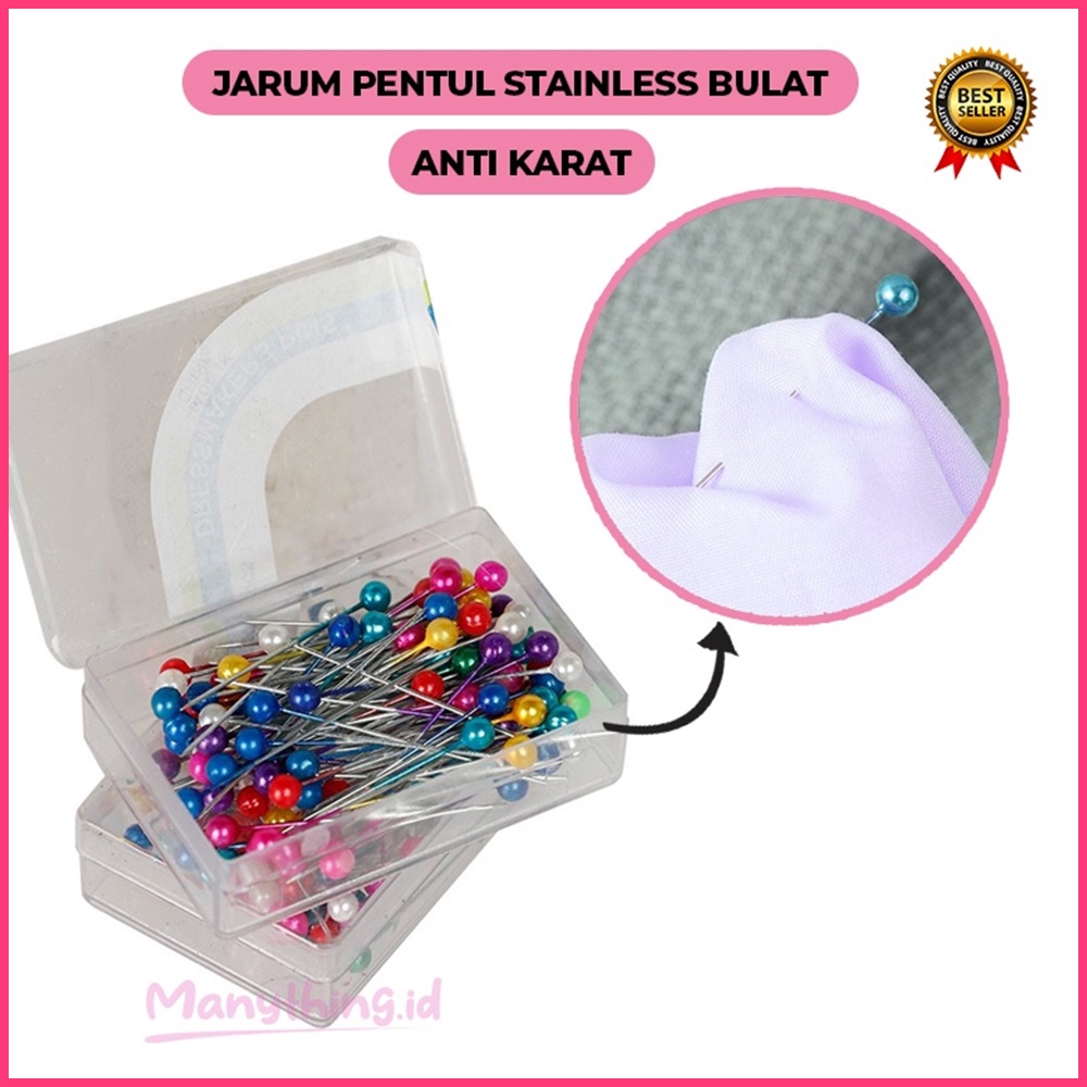 JARUM PENTUL STAINLESS BULAT MURAH