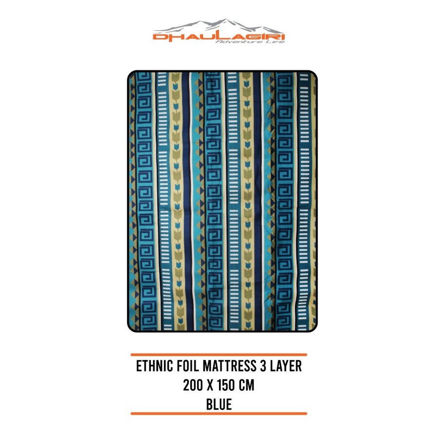 Matras Dhaulagiri Ethnic Foil Mattress 3 layer 150 X 200 cm