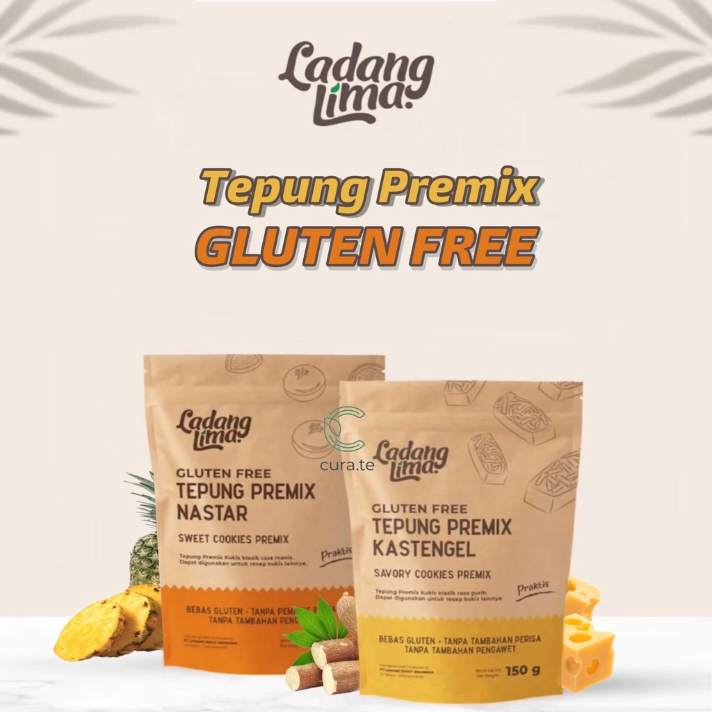 LADANG LIMA TEPUNG PREMIX NASTAR KASTENGEL GLUTEN FREE | TEPUNG PREMIX SEHAT