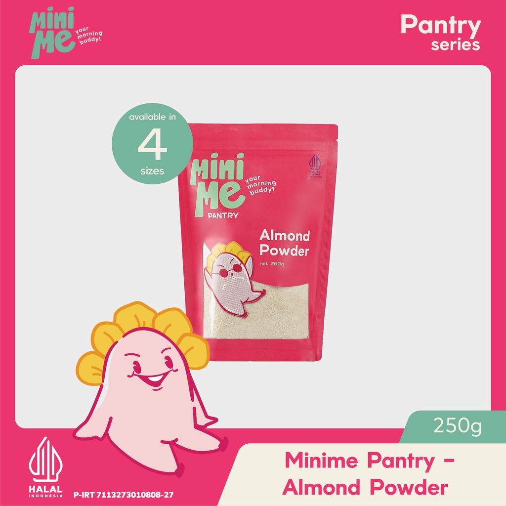 

MINIME Pantry - Almond Powder 250gr - Bubuk Almond ( Raw - Mentah )