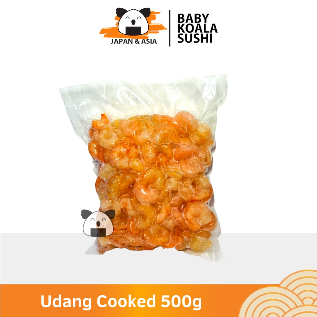 SHRIMP COOKED Udang Rebus Frozen 500 g