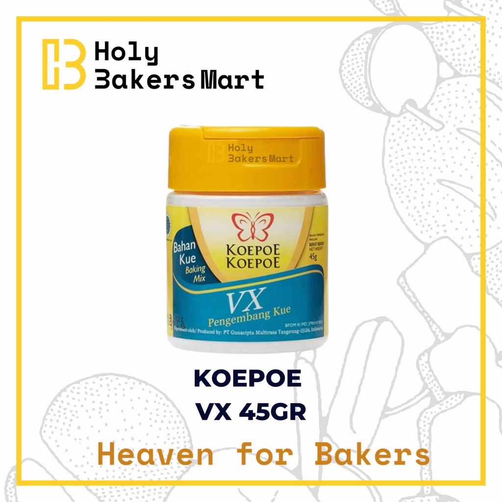 

KOEPOE VX PENGEMBANG KUE 45GR / VX / PENGEMBANG KUE
