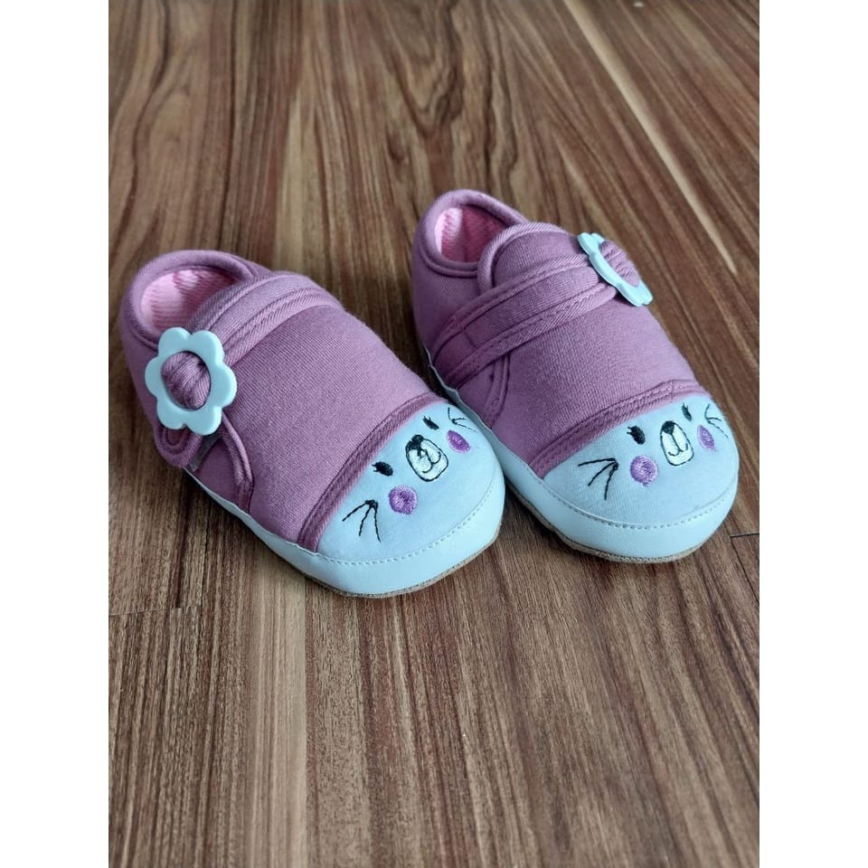 PROMO SALE SEPATU BAYI BABY LUCKY - SEPATU ANAK PEREMPUAN USIA 0-3 BULAN