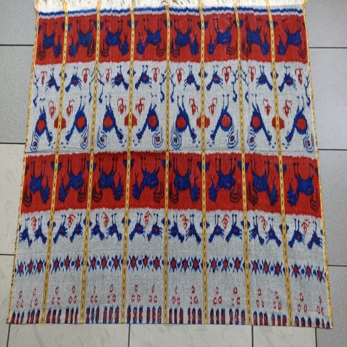 Terlaris Kain Tenun Ikat Troso Tenun Blanket Etnik Jepara Motif Sumba Premium
