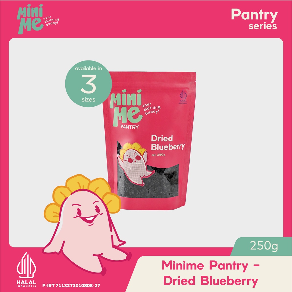 

MINIME Pantry - Dried Blueberry 250gr