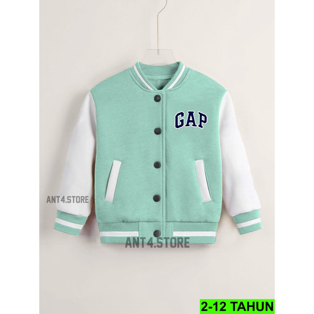 JAKET BASEBALL ANAK UMUR 2 - 12 TAHUN JACKET ANAK LAKI LAKI PEREMPUAN CALIFORNIA