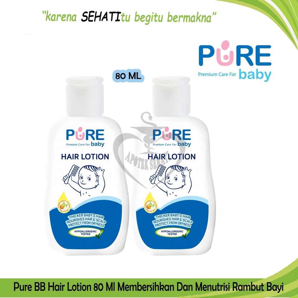 Pure Baby Hair Lotion Merawat Rambut Kulit Kepala Bayi