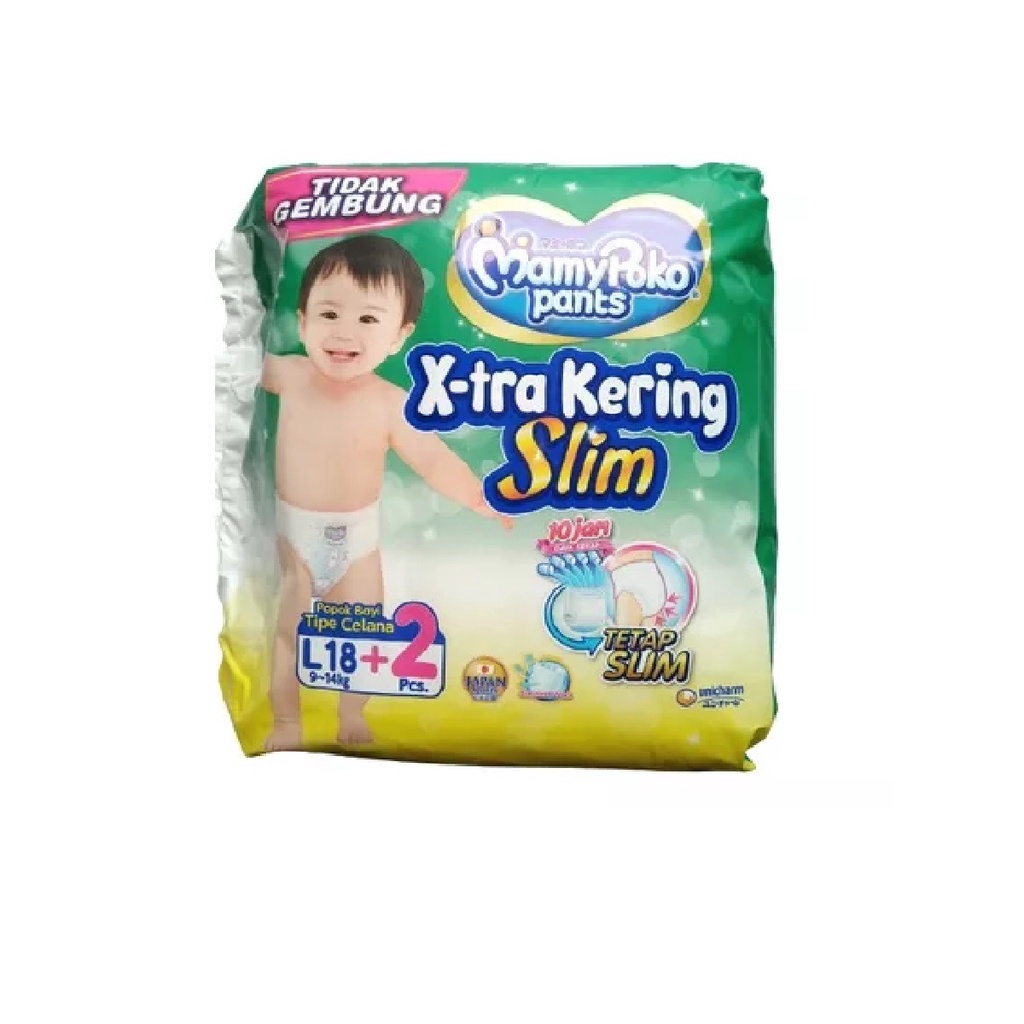 MAMYPOKO Pants X-tra Kering Slim L 18+2 - Tipe Celana