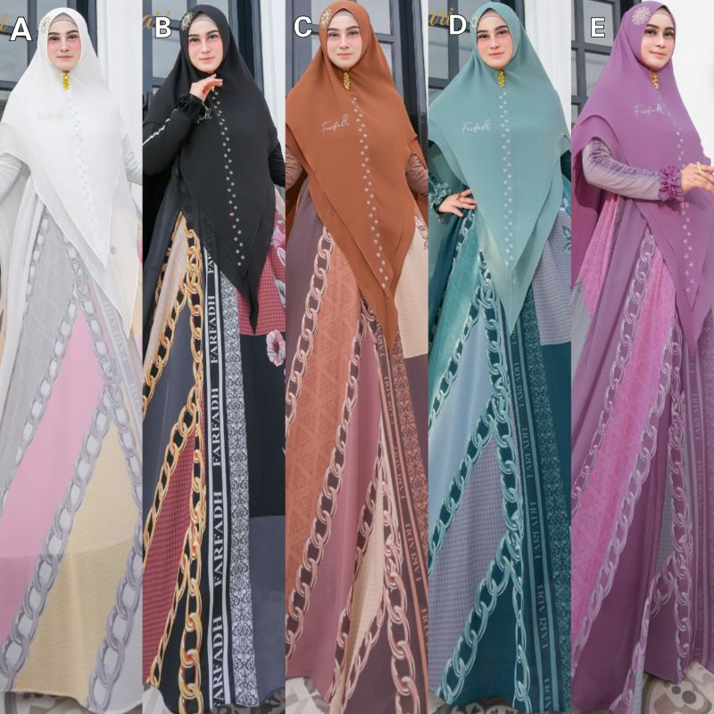 gamis set almahyra syari farfadh syari