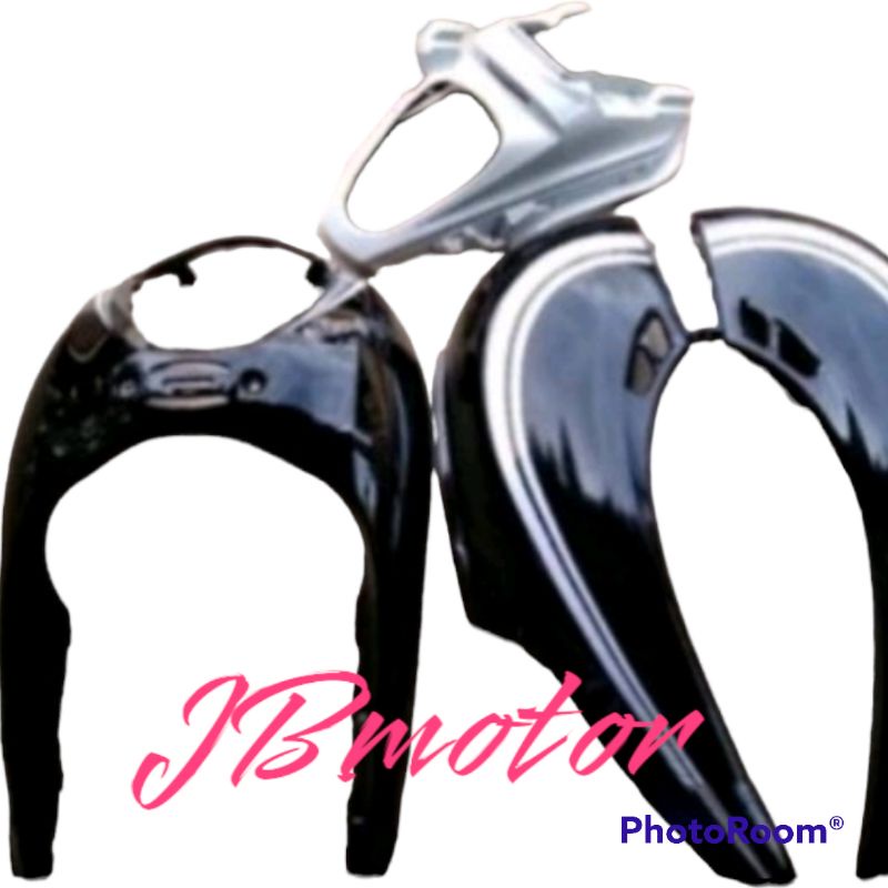 Body halus SCOOPY KARBU   Scoopy LAMA, HITAM