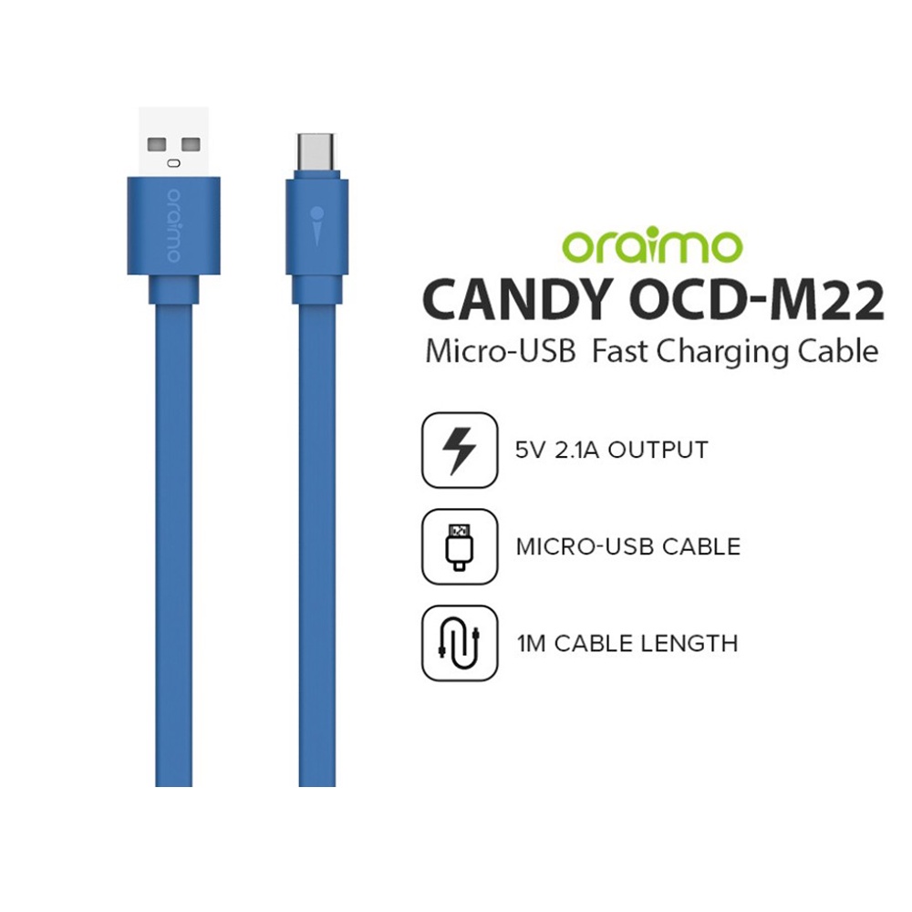 KABEL ORAIMO OCD-M22 MICRO USB | Kabel Data Oraimo Fast Charging