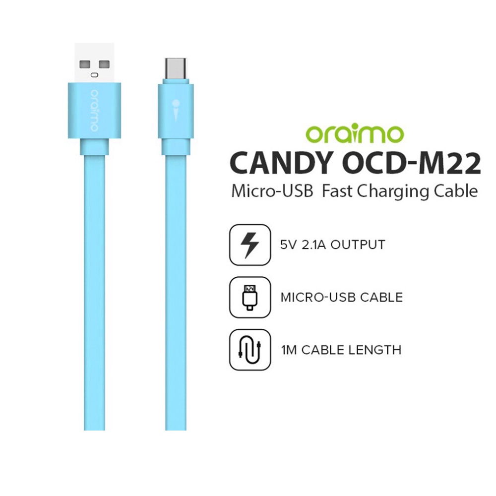 KABEL ORAIMO OCD-M22 MICRO USB | Kabel Data Oraimo Fast Charging