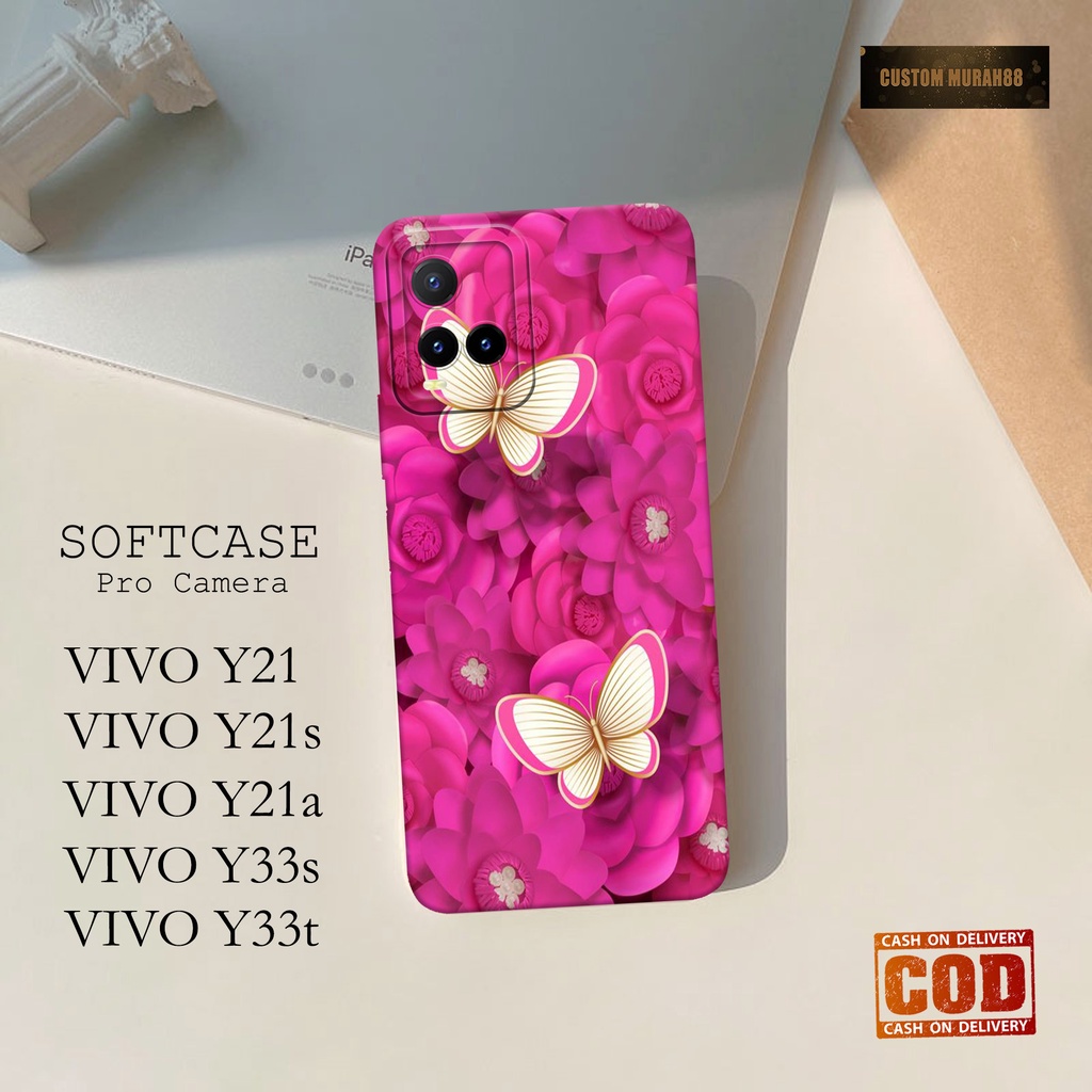 Case Hp Vivo Y21 / Y21s / Y21a / Y33s / Y33t Terbaru - Fashion Case KUPU - Casing Hp Vivo Y21/Vivo Y