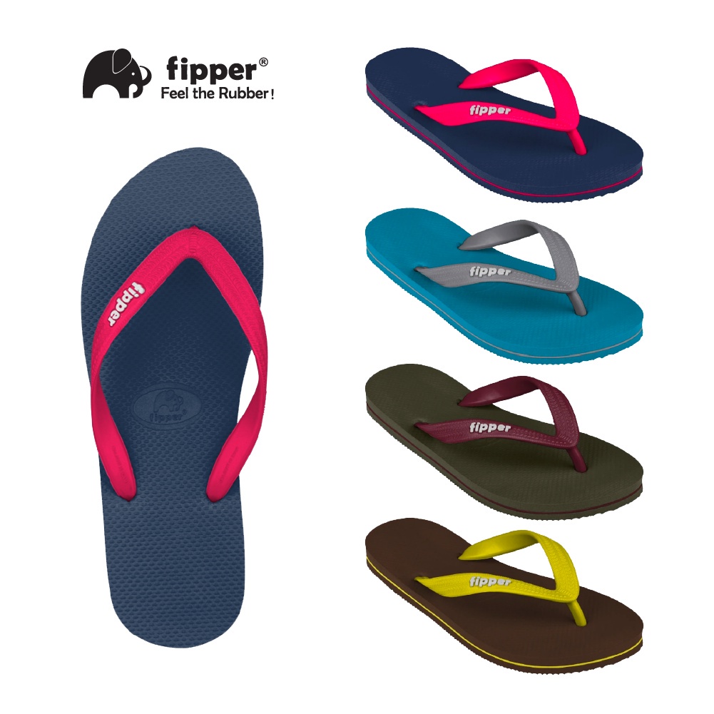 Sandal Fipper Slick Unisex 100% Ori (STOK LAMA)