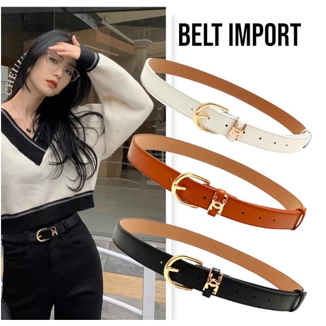 BELTSHOP NEW IKAT PINGGANG WANITA / WOMEN BELT / TALI PINGGANG FASHION 01210-01212