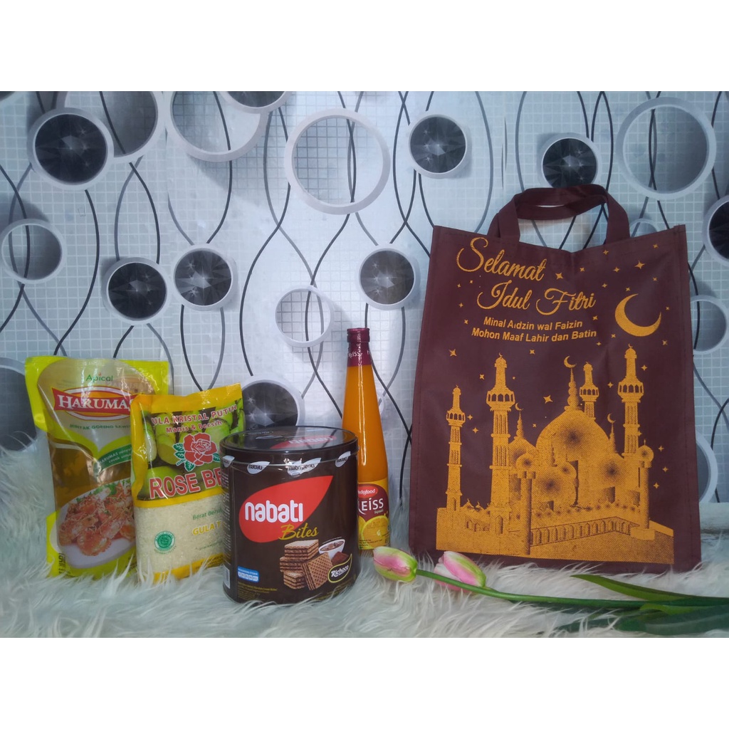 

Tas Parcel Lebaran Goodie Bag Idul Fitri