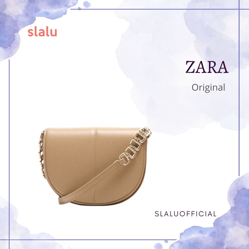 Tas Selempang Wanita Branded Kulit Asli Zara Pristina
