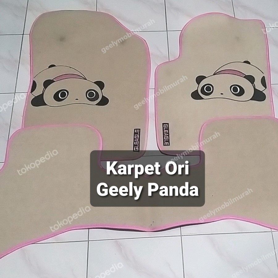Karpet mobil official geely panda terlucu