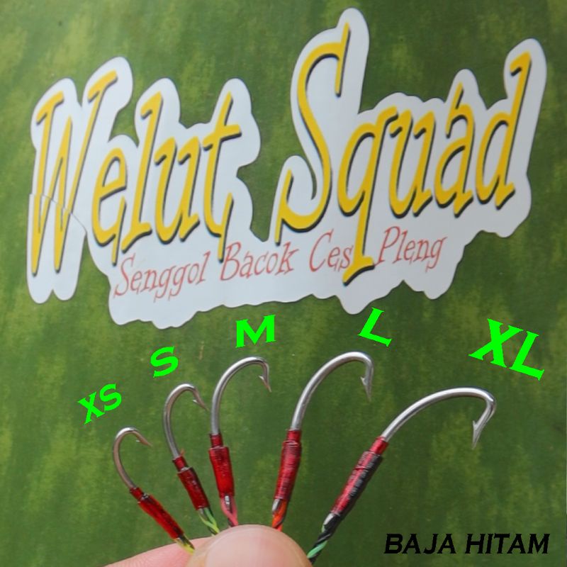 Pancing Belut WELUT SQUAD Model Grandong Siap Pakai