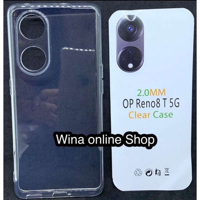 Silicone bening Oppo Reno 8T 5G Clear Case  Reno8T 5G