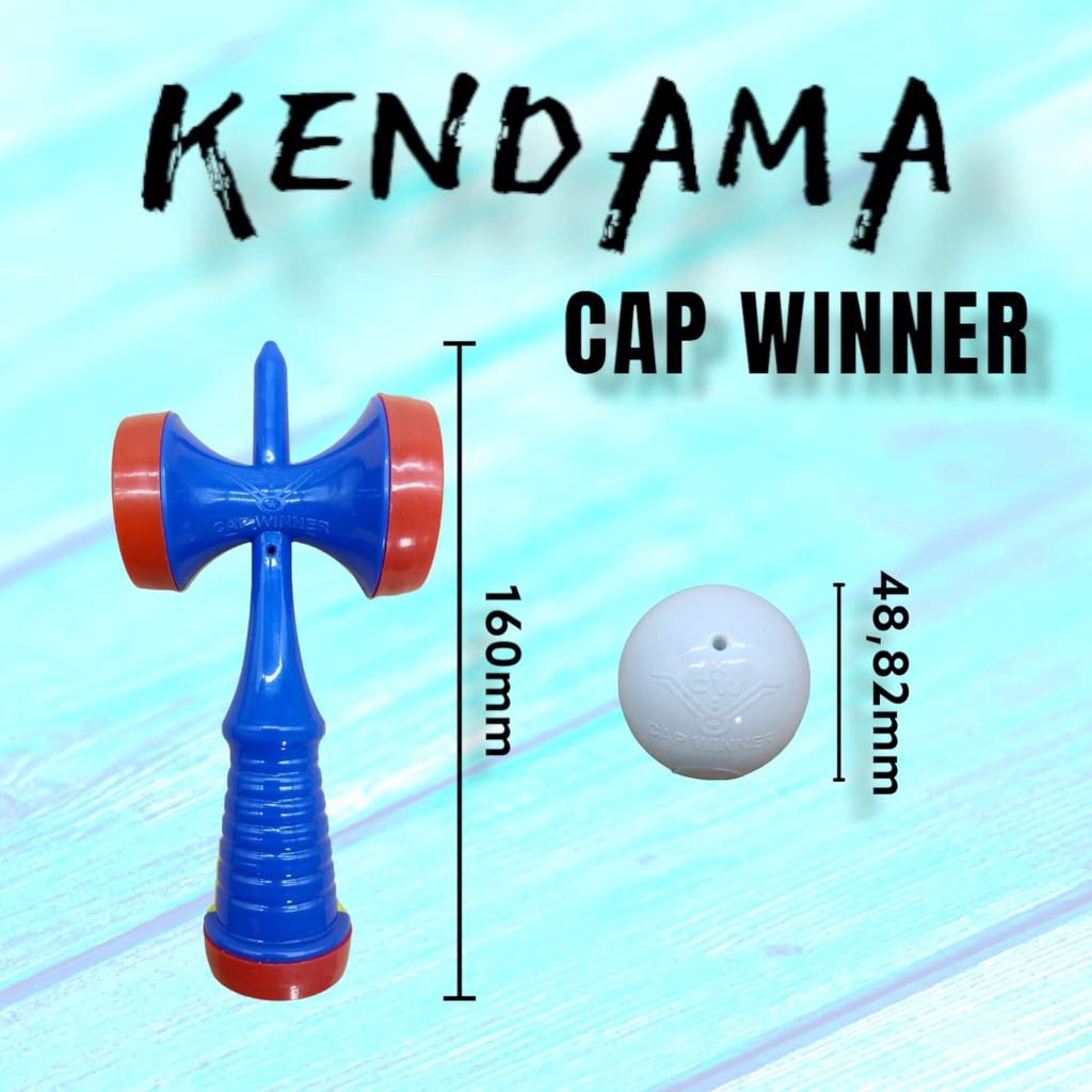 KENDAMA MAINAN TRADISIONAL JEPANG CAP WINNER /MAINAN TRADISIONAL JEPANG VIRAL