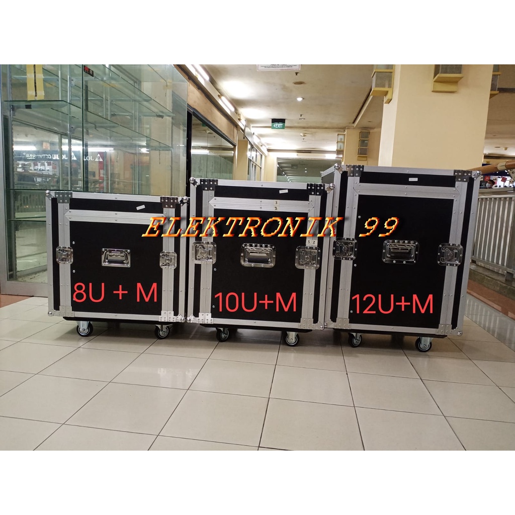 BOX HARDCASE 16U PLUS MIXER HARDCASE 12U PLUS MIXER HARDCASE 10U HARDCASE 8U HARDCASE 6 U PLUS MIXER