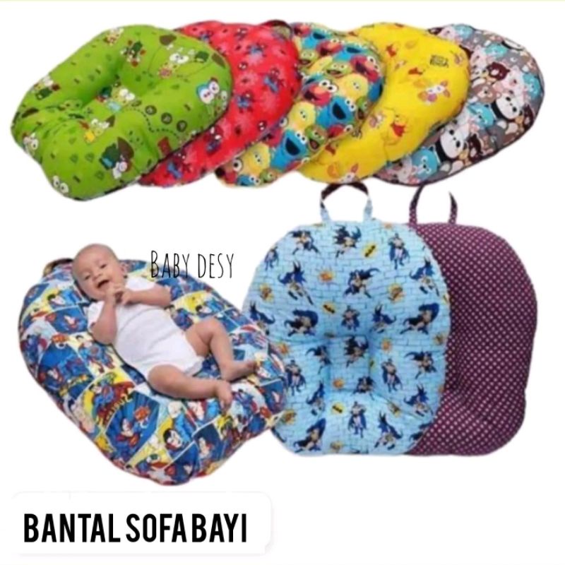 SOFA BAYI EMPUK + LEMBUT / MULTIFUNGSI KASUR BAYI + SOFA BAYI / KASUR MOBIL / KASUR TRAVELING BAYI / MURAH