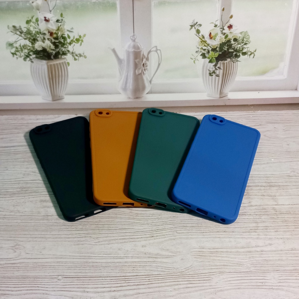 Casing Vivo 1601 1602 1612 1713 Softcase Warna Macaron Pro Camera Vivo V5 V5s