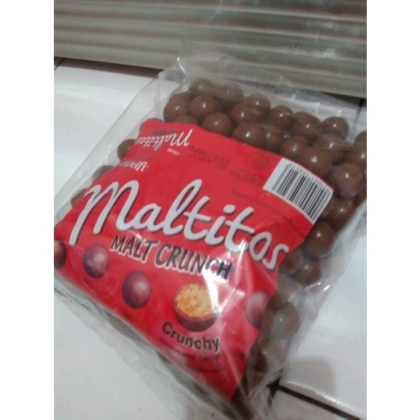 

Coklat Delfi Maltitos Malt Crunch Kiloan 500gr