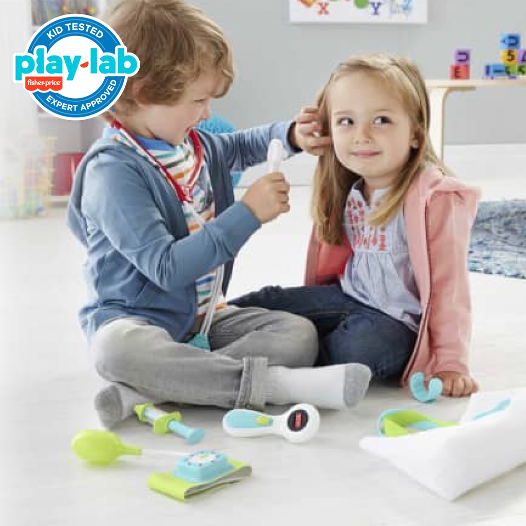 Fisher Price Medical Kit Doctor Pretend Playset - Mainan Edukasi Anak Balita