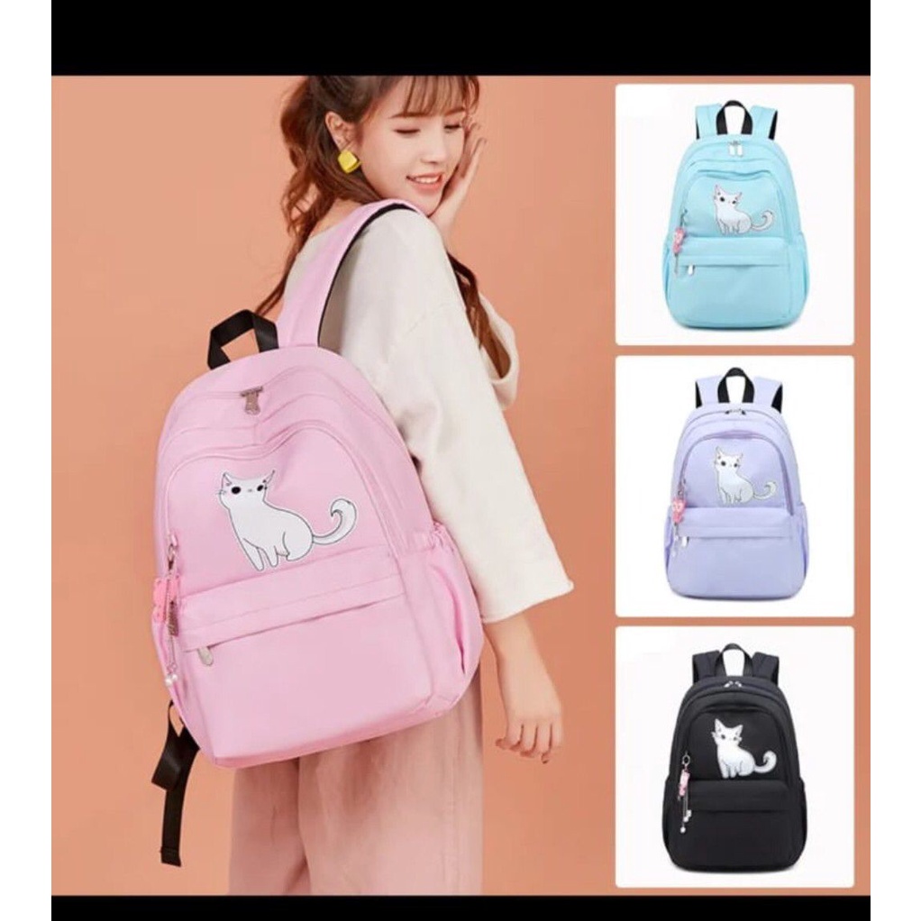 Tas Ransel Wanita Tas Punggung Sekolah SD SMP SMA Tas BahuBackpack Laptop High Quality/Tas Sekolah Wanita Versi Korea Ransel Siswa Sekolah Menengah Pertama Sekolah Dasar Dalam Ransel Jepang