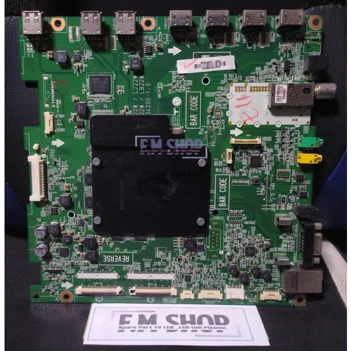 Mesin TV LG 47LM6700-TA - Mobo MB Mainboard TV LG 47LM6700 TA