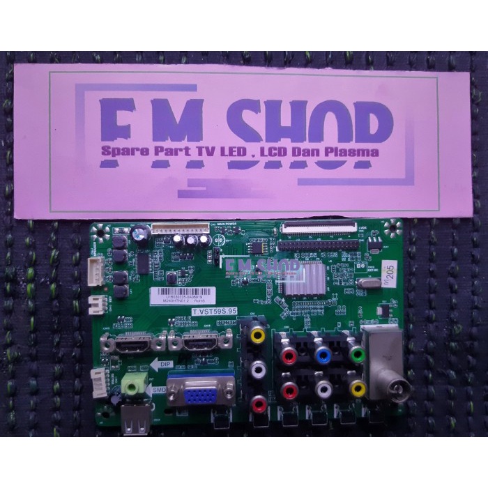Mesin TV Polytron PLD 32D900 - Mobo MB Mainboard TV Polytron 32D900