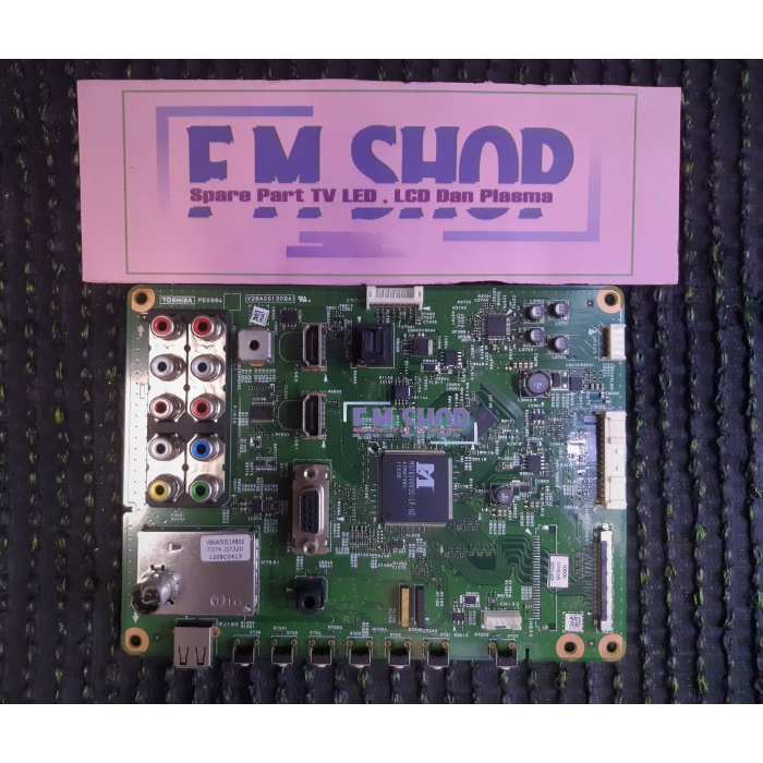 Mesin TV Toshiba 40PS10E - Mobo MB Mainboard TV 40PS10 E