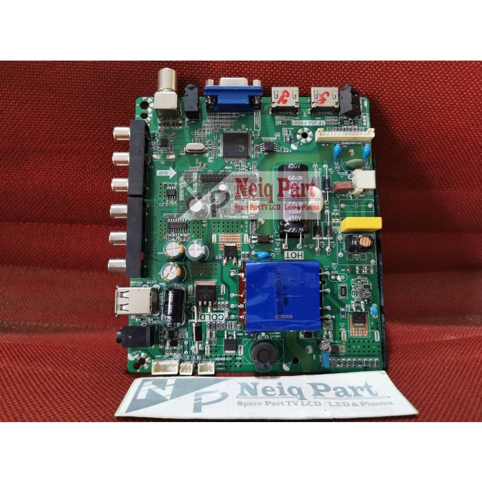 Mesin TV Akari 40P88 - Mobo MB Mainboard TV Akari 40P88