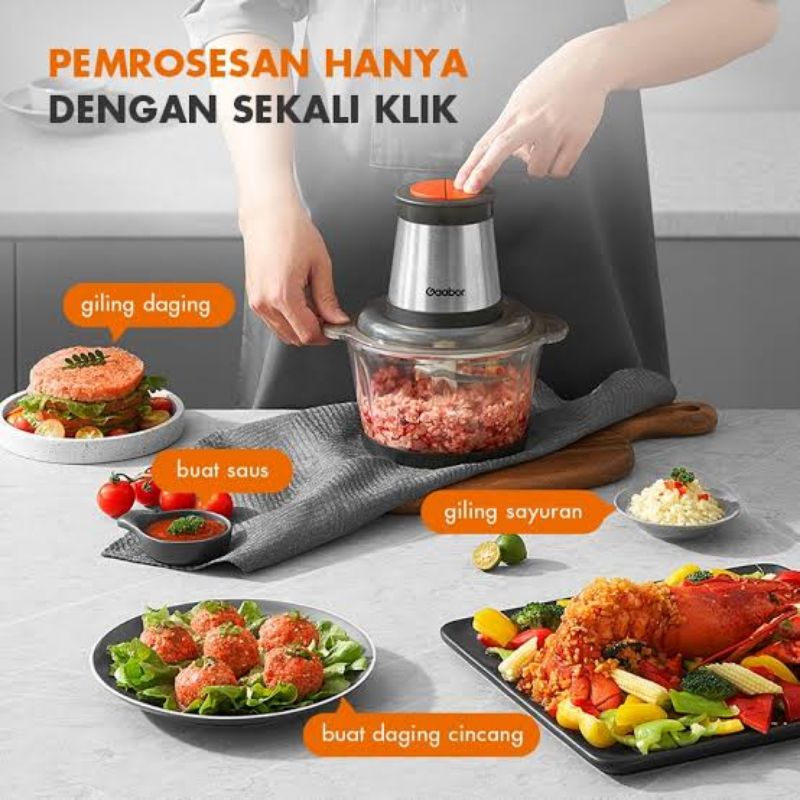 Air Fryer | Chopper | Pemanas elektrik | hand mixer | vaccum cleaner merk Gaabor