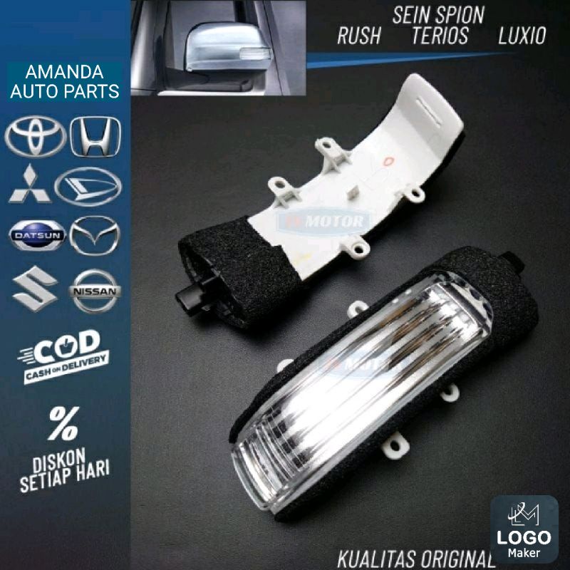 lampu sen spion LUXIO, TERIOS, DAN RUSH / lampu spion rush 2012