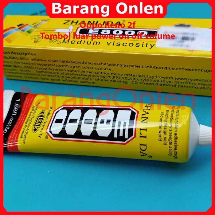 Lem LCD Casing HP Zhalinda E8000 50ml Bening