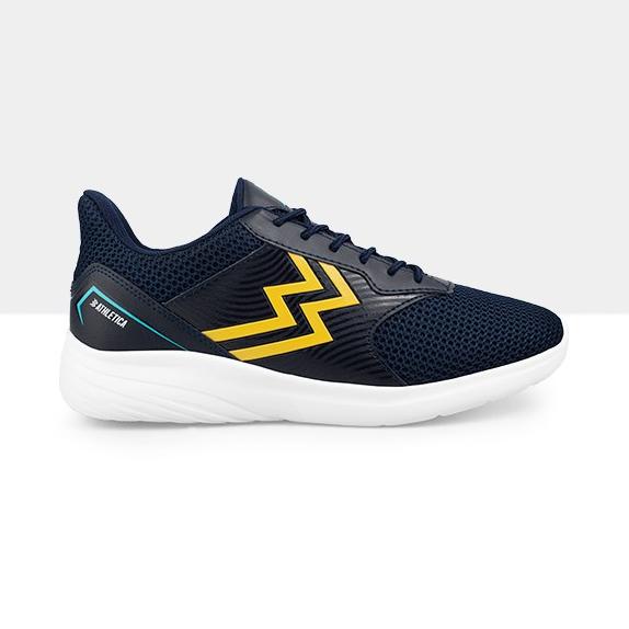 Athletica Official Shop - Larryflow Navy White | Sepatu Running | Sepatu Olahraga