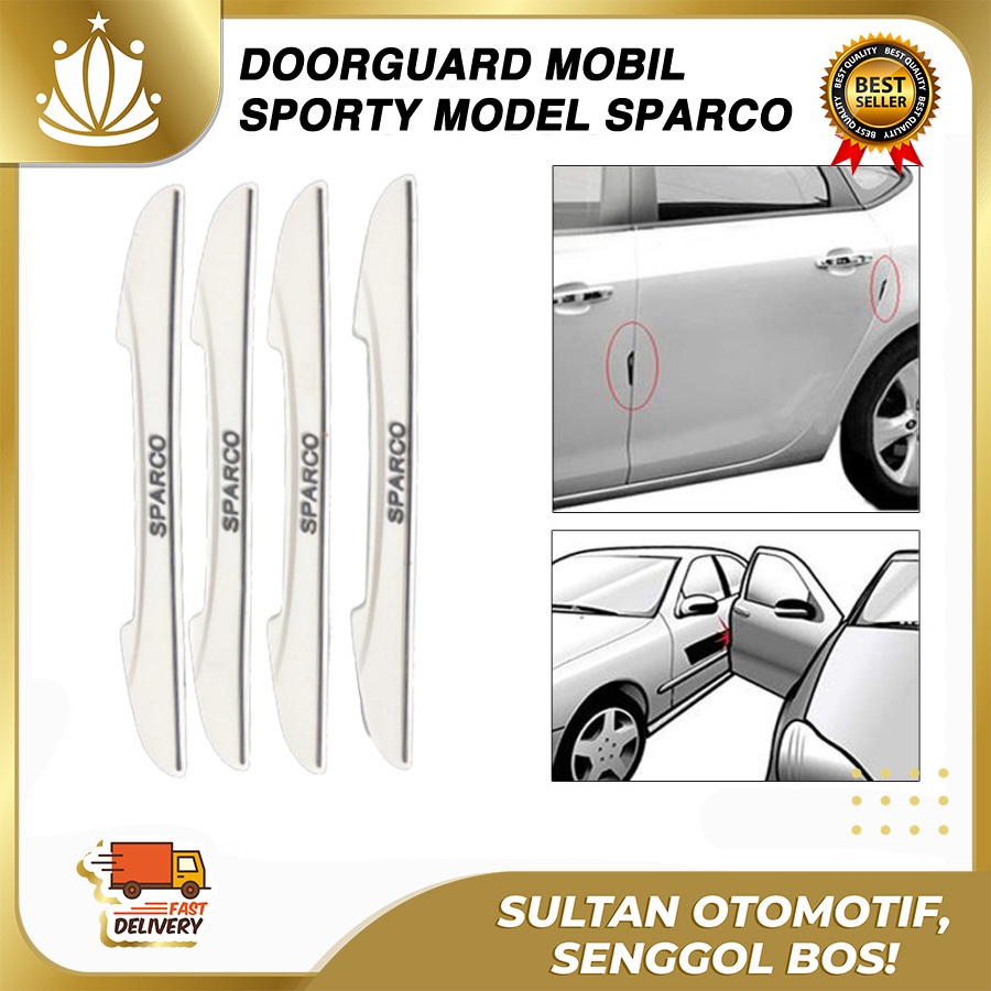 Door Guard Slim Pelindung Pintu Mobil SET