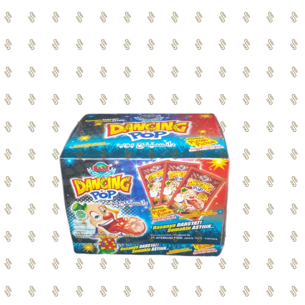 

Dancing Pop Box 5 gr - Box isi 40 Sachet