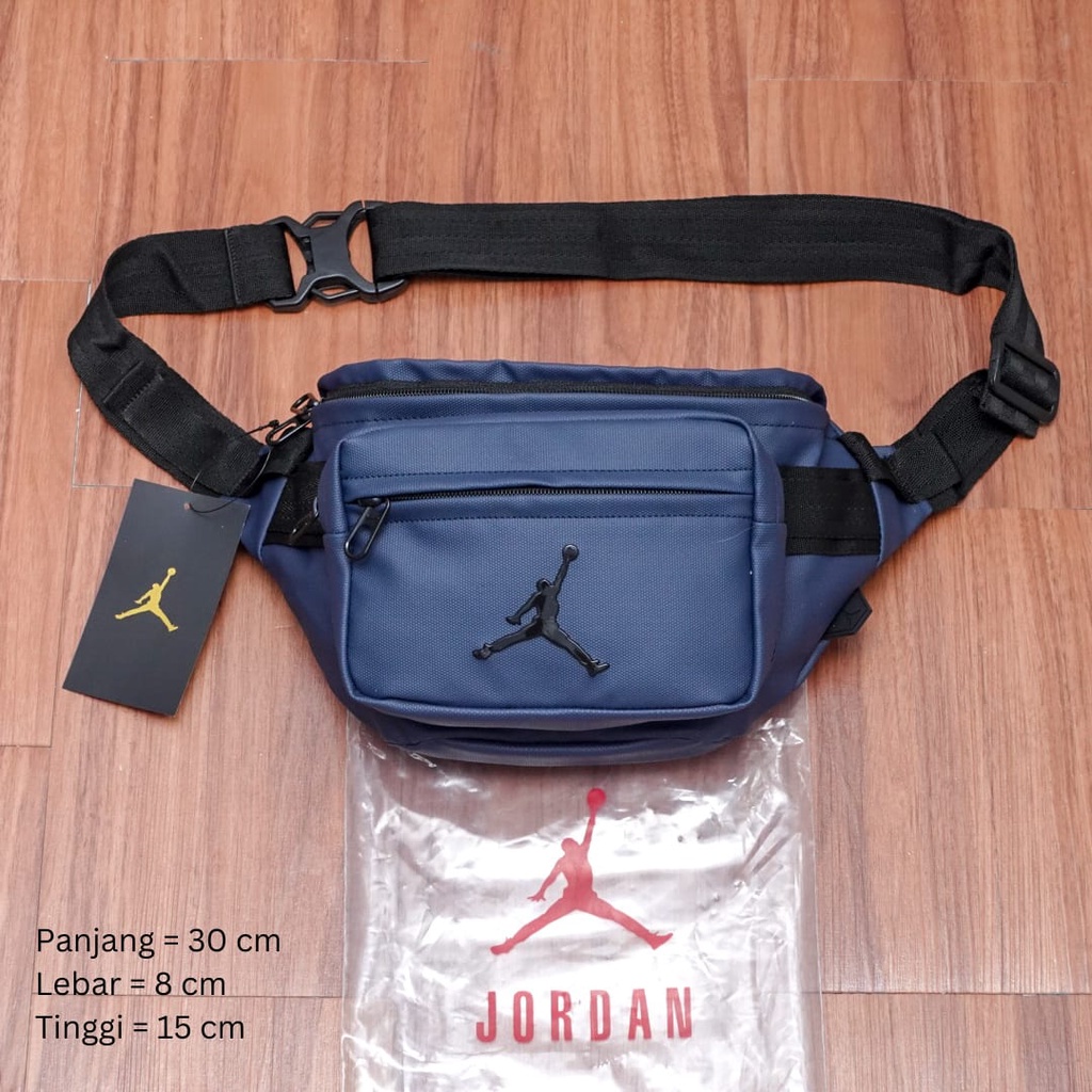 Waistbag Air Jord4n Waterproof Tas Pinggang Pria Mirror Original Import