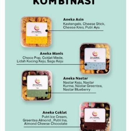 

KUE KERING [CUCI GUDANG] CANDY TRAY KUE KERING LEBARAN KOMBINASI ENAK GURIH LEZAT EL09I09A82L