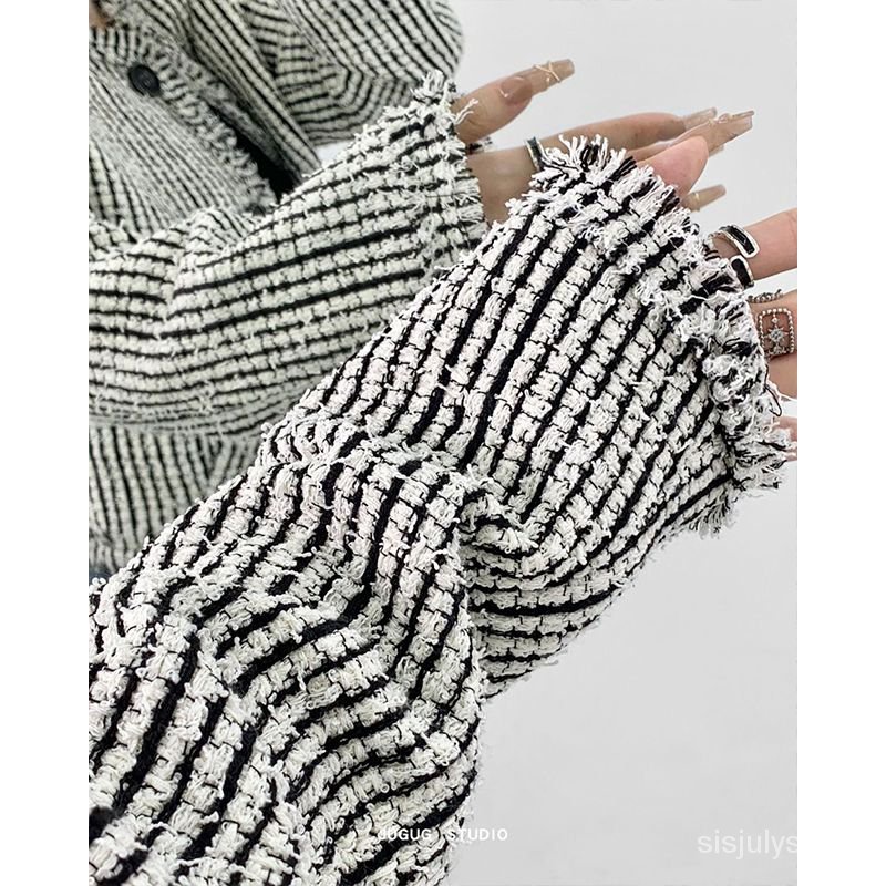 sweater rajut cardigan jaket atasan kasual musim semi dan musim gugur wanita